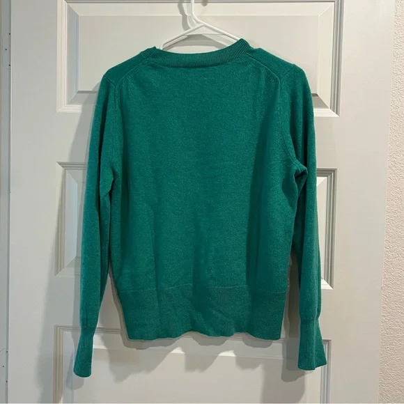 JCrew Cashmere Sweater in Green - Picture 3 of 3